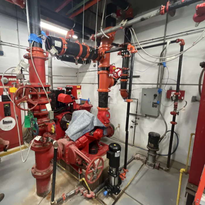 Heavy-duty pump and motor electrical wiring and controls