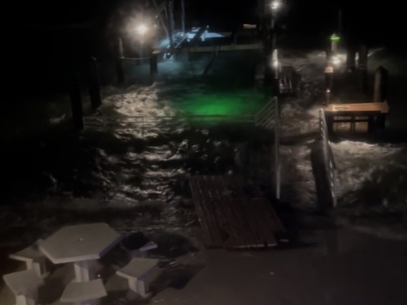 Dock Under Water — Far Out Design, Pinellas County FL